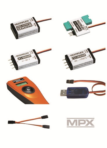 Set STARTER senzori telemetrie Multiplex